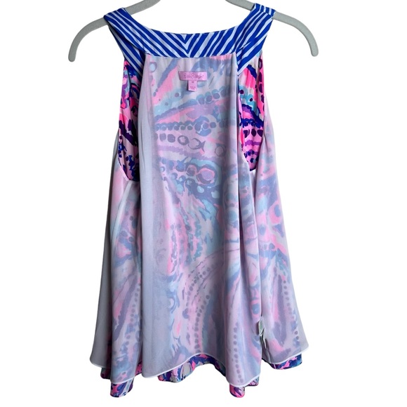 Lilly Pulitzer Achelle Top in Colony Coral Shell Out Size M - Picture 13 of 16